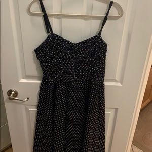 Rock steady 3X (18/20) black and white polka dot